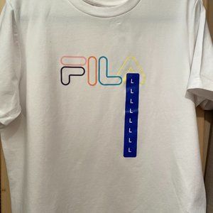 FILA shirt white size L